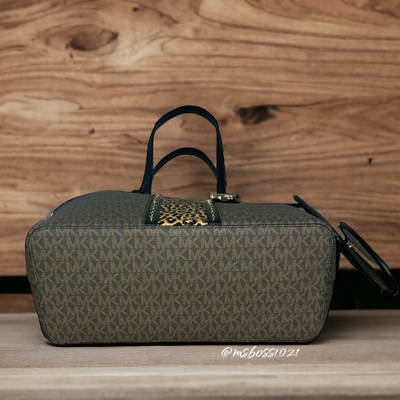 Michael Kors Eliza Large East West Open Tote W/Pouch + Matching Wallet NWT - Picture 6 of 14